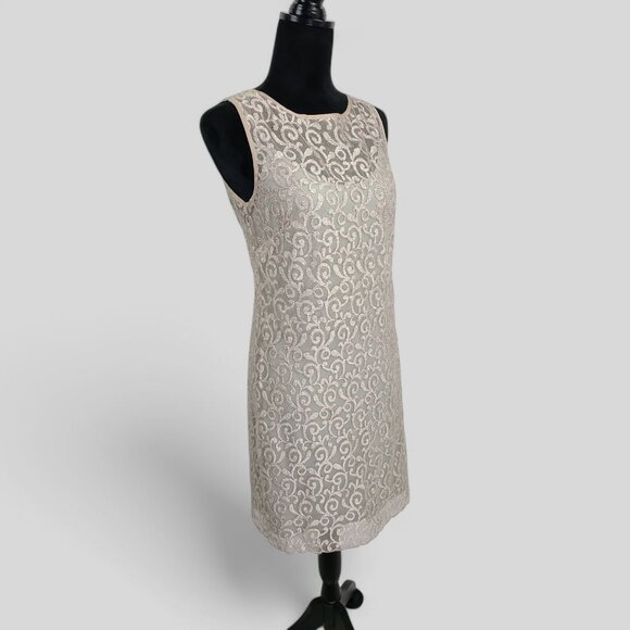 NWT Muse Boston Proper Double Layered Dress Size 6 - Picture 2 of 12